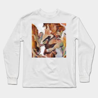 Watercolor Waves Long Sleeve T-Shirt